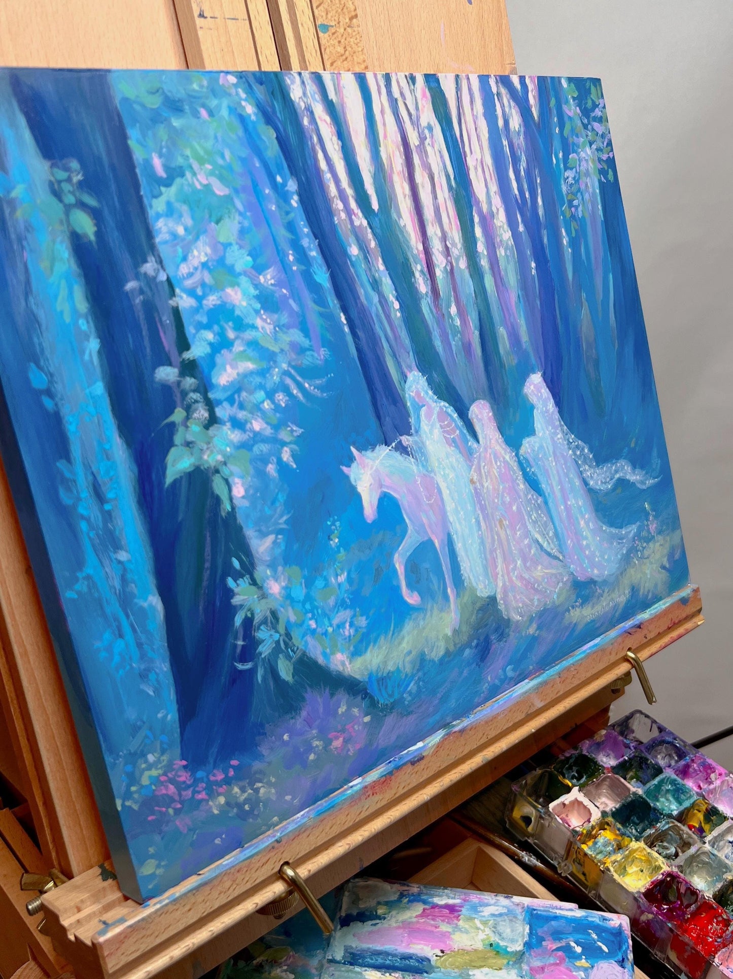 ever onward - art print from original acrylic painting