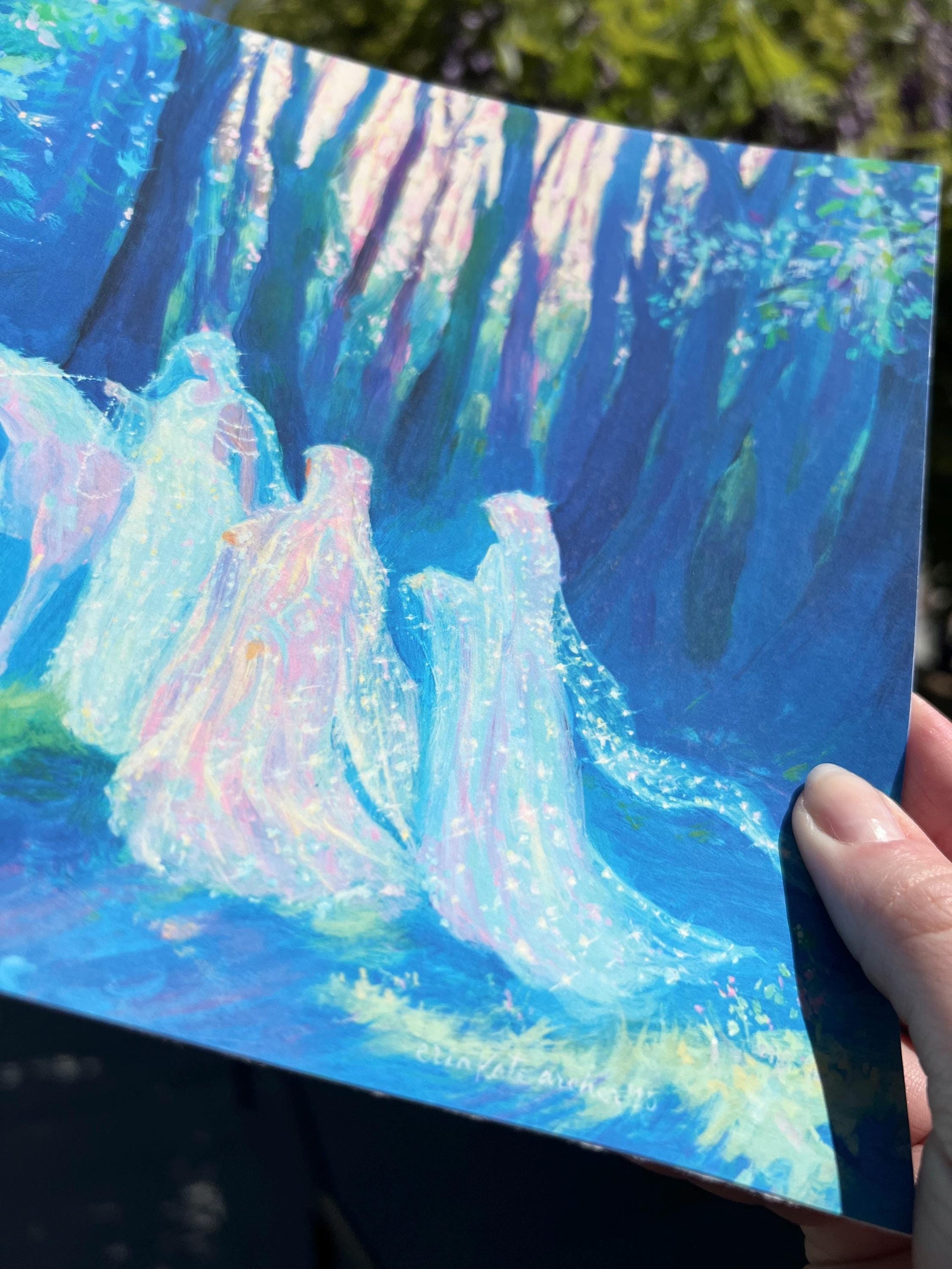 ever onward - art print from original acrylic painting